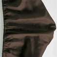 thumbnail image 3 of CC&DD HOME FASHION ®-Single Fitted sheet,Velvety Microfiber,Soft&Comfortable,Wrinkle free,Coconuts brown,Queen, 3 of 4