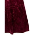 thumbnail image 2 of Wonder Nation Girls Velour Dress Sizes 4-18 & Plus, 2 of 4