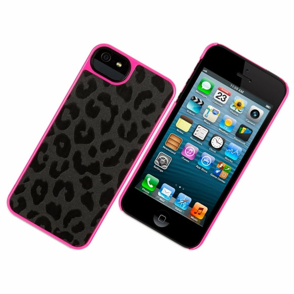 Griffin Coque Rigi Moxy Big Cat pour Apple iPhone 5 - Noir/rose