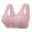 Pink, variant on Sopiago Women's Bras Plus Size Bras No Underwire Womens Wireless Bra Wirefree Underwears Base Style Sports Lingerie Green,52