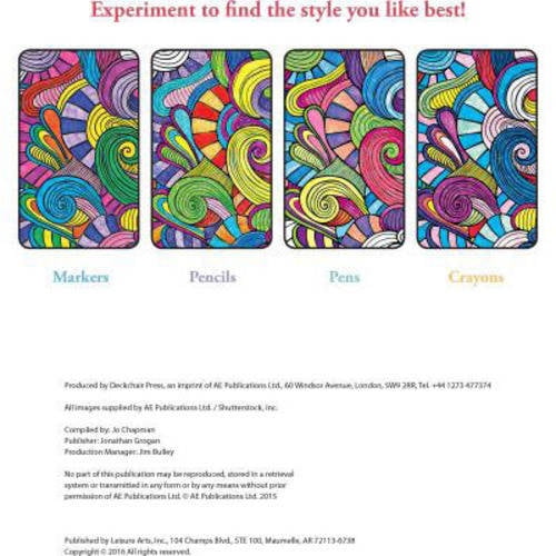 Leisure Arts Art Of Coloring Extreme Walmart Com Walmart Com