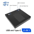 thumbnail image 4 of External DVD -/+RW Optical Drive USB3.0 Type-C CD Player Burner Writer Reader, 4 of 5