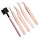 thumbnail image 1 of Kit de pinzas de injerto de pesta?as, pinzas de pinzas de injerto de pesta?as postizas de acero inoxidable, kit de herramientas de cepillo de pesta?as portátil para extensión e injerto de pesta?as Khall 1.41721E+12, 1 of 6