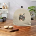 thumbnail image 4 of HELLHERO Floral Pattern Teapot Dust Cover Keep Warm Keep Warm Dust Proof, Valentine's Day, 4 of 8