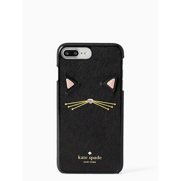 Kate Spade New York 'Cat Applique' Leather Snap Case For iPhone 7 Plus -  