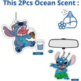 thumbnail image 3 of 9-piece Car Air Freshener Cartoon, Car Accessories for Women, Girls, and Men's Cute Hanging Air Fresheners Indoor Room Decoration, Christmas Gift, 3 of 5