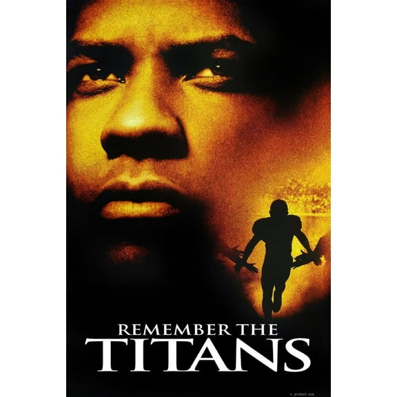 Remember The Titans Movie Poster Metal Print 12in x 16in Print on Metal 12x16 Square Adults Best Posters