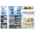 thumbnail image 3 of 24 Piece Glass Food Storage Containers Set with Lids, Oven & Microwave Safe, Airtight Containers for Meal Prep, BPA Free, Leakproof, Clear Glass Containers for Kitchen & Pantry, 3 of 7