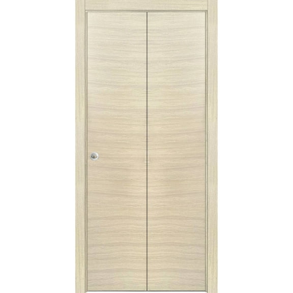 Sliding Closet Bi-fold Doors | Planum 0010 Natural Veneer