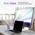 thumbnail image 4 of ouhos Magnetic Privacy Screen for Macbook Air 13.6/13 Inch (2022-2026, M2, M3, M4, M5), Removable Matte Anti Glare Blue Light Protector Private Security Filter for 13.6" Mac Laptop Computer, 4 of 7