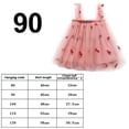 thumbnail image 2 of Vestido de tul para niña Laklulu, vestido de princesa para niñas pequeñas, vestido de playa de verano sin mangas, vestidos de verano, rosa, 90 cm, 2 of 5