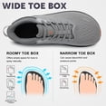 thumbnail image 5 of Barerun Men’s Wide Toe Box Slip On Walking Shoes Lightweight Cushioned Sneakers Non Slip Breathable Athletic Shoes, 5 of 8
