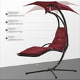 thumbnail image 4 of Outsunny Swing Chair Hanging Hammock, 4 of 10