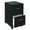 Black, variant on Scranton & Co 18" Deep 2 Drawer Mobile Smart File Cabinet in Black