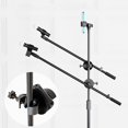 thumbnail image 3 of Rotating Microphone Stand Mic Clip Phone Holder Extension Bracket 35CM With Cilp, 3 of 8