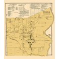 thumbnail image 2 of Beers 26x29 White Modern Wood Framed Museum Art Print Titled - Dover Delaware Landowner - Beers 1868, 2 of 4
