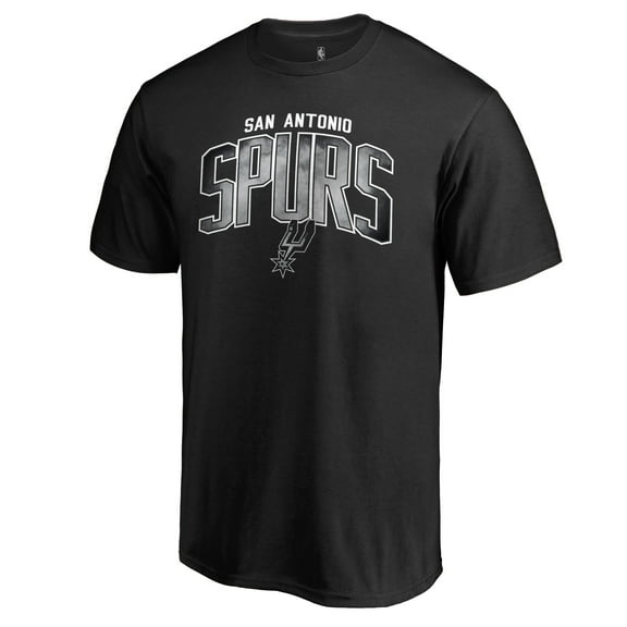 Men's Black San Antonio Spurs Arch Smoke T-Shirt