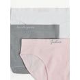 thumbnail image 3 of Justice Girls Seamless Bikini Undies, 5-Pack, Sizes 6-16, 3 of 6