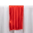 thumbnail image 4 of Efavormart 12"x108" Red Satin Stripe Table Runner, Elegant Tablecloth Runner, 4 of 11