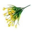 thumbnail image 1 of CaiYueKe 3 Pcs Artificial Silk Lilies Bouquet Fake Flowers for Home Decor Wedding Centerpiece Vase Arrangements Plastic Floral Stems Decorative Bouquets, 1 of 3