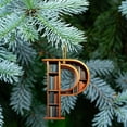 thumbnail image 5 of AuroraX Personalized Christmas Decoration Minimalist Acrylic Hanging Keepsake Ornaments Iridescent DIY Decorative 26 Letters for Birthday,Door,Christma Tree Decor, 5 of 8