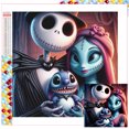 thumbnail image 1 of 5D DIY Con Cuentas Cuadradas Completa Jack Y Sally Del Arte 35x35cm, 1 of 9