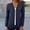 Navy, variant on Cardigan for Women's Plus Size Casual Long Sleeve Fashion Casual Comfortable Solid Color Cardigan Top Blouse Party Up to 65% off