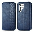 thumbnail image 2 of SaniMore Wallet Case for Samsung Galaxy S24 Ultra 6.8", Vintage PU Leather Case Card Slots Cash Pocket Stand Feature Magnetic Closure Anti-drop Shockproof Full Body Protective Case For S24 Ultra, Blue, 2 of 8