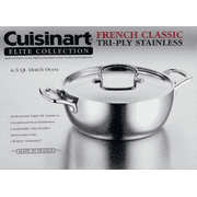 Cuisinart French Classic Tri-Ply Stainless 4.5 Quart Dutch Oven with Cover