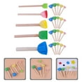 thumbnail image 3 of SHISUYAN Sponge Paint Brush for Kids with Ergonomic Design Assorted Color 25pcs Practical and Durable, 3 of 9