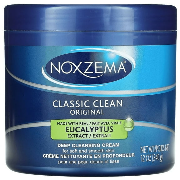 Noxzema Classic Clean Original Deep Cleansing Cream w Eucalyptus 12 oz