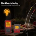 thumbnail image 4 of Smart Meat Thermometer Digital Wireless with Dual Probes Instant Read Magnetic Food Thermometer APP Control with Timing Alarm for Outside Grill BBQ with Standable and Hangable Stand, 4 of 9