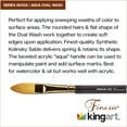 thumbnail image 4 of Finesse&trade; 8600A Oval Wash Brush, 4 of 9