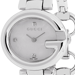 Gucci Women's Guccissima Series Quartz Sapphire Crystal 27mm