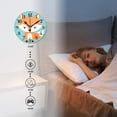 thumbnail image 4 of Non-Ticking Silent Clock Battery Operated Analog Clcok Round Wall Clocks Decorative for Living Room-Cute Cartoon Cute Fox Baby(10inch), 4 of 4