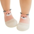 thumbnail image 6 of Uuszgmr Baby Sock 5-8 Months Child Rubber Soft Anklet Sole Breathable Summer Baby Cartoon Toddler Slipper Pink, 6 of 6