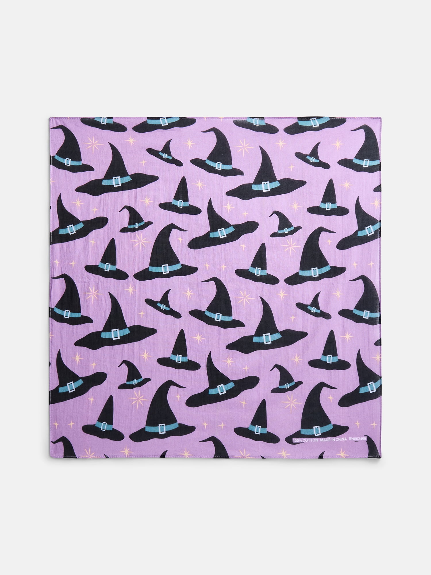 Way To Celebrate Halloween Women's Witch Hat Bandana, One Size, Purple