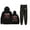Black, variant on Lil Skies Too Much Too Fast Tour Sweatsuit Fashion Hoodies Jogger Pants 2 Pieces Sets