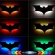 thumbnail image 3 of Creative 3D Bat Wall Lamp RGB LED Bedside Game Room Bar Decorative Lamp with Remote Control, 3 of 5