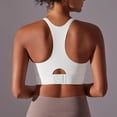 thumbnail image 6 of AGWOLF Workout Tank Tops for Women U Neck Racerback Top Sleeveless Crop Yoga Shirts Running Exercise Gym Clothes White S, 6 of 6