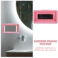 thumbnail image 5 of Hytrove Bathroom Cell Phone Holder Wall Mountable Pink 1Pack, 5 of 8