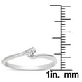 thumbnail image 5 of SuperJeweler 0.02ct Two Diamond Promise Ring In 10 Karat White Gold For Women, 5 of 6