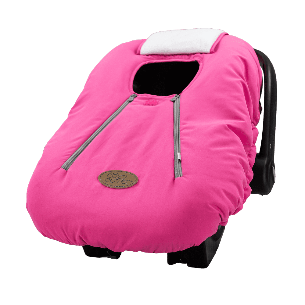 Cozy Cover Infant Carrier Cover, Pink Cheer