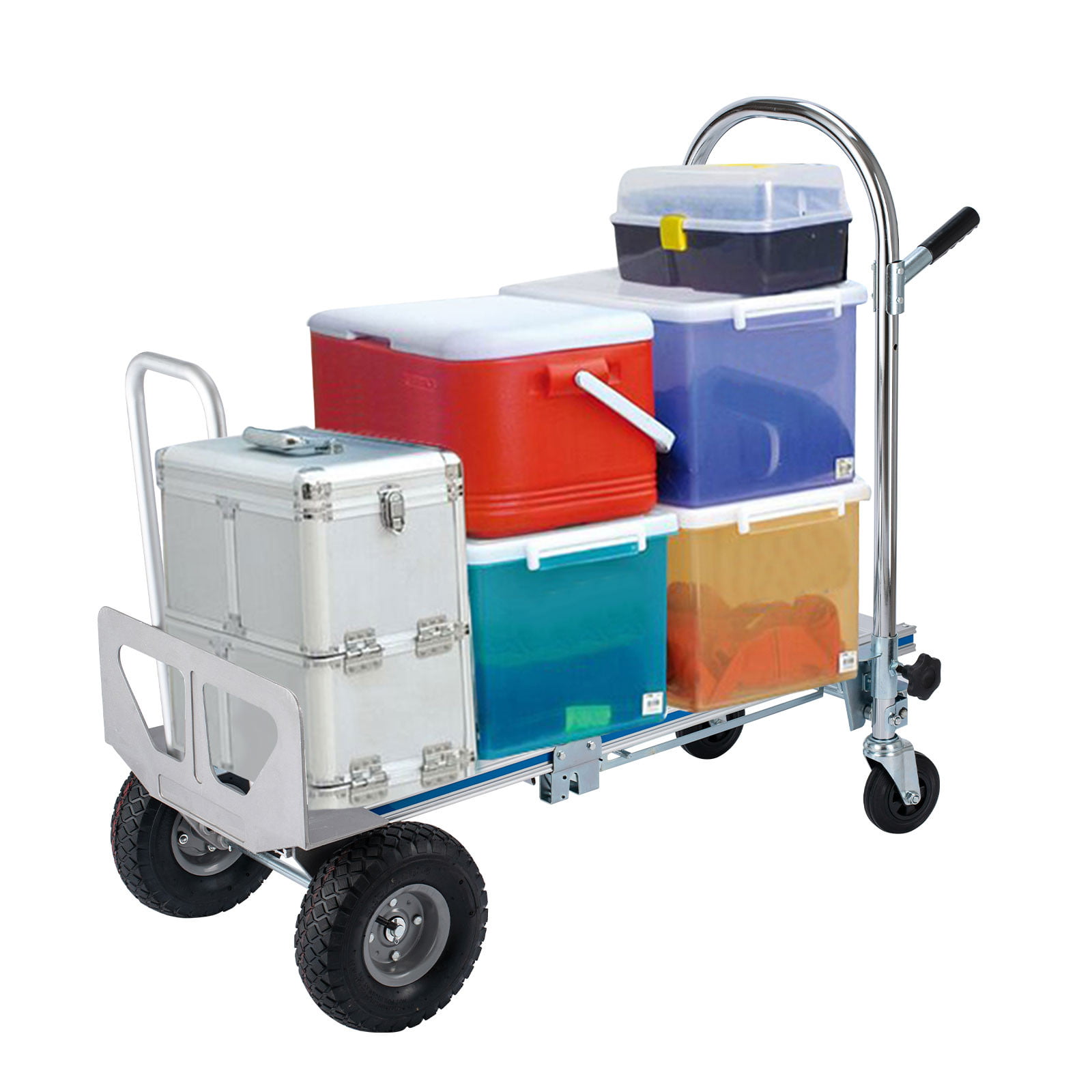 Details about   350KG Bearing Aluminum Folding Sack Truck 3in1 Foldable Car Hand Trolley Cart