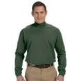 thumbnail image 1 of Devon & Jones Classic Devon & Jones Sueded Cotton Jersey Mock Turtleneck - Forest - X-Large, 1 of 1