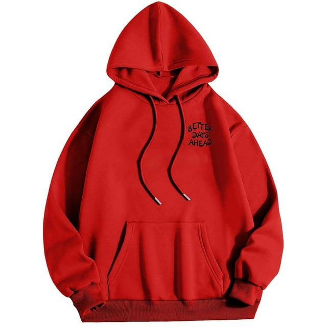 Men's Fall Winter Plus Size Hoodless Pullover Fashion Top Hop Oversized Crew Neck Sweatshirt Garment