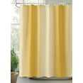 thumbnail image 3 of Yellow Ombre Bathroom Curtain 84 Inch Shower Curtain with Hooks, Modern Art Farmhouse Waterproof Polyester Bath Curtain Washable Bathtub Curtain 72''x 84'', 3 of 6