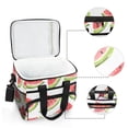 thumbnail image 6 of FORMRS Insulated Cooler Bag 24 Cans Capacity Soft Leakproof Lunch Box with Side Pockets, Cartoon Watermelon, 6 of 7