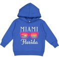 thumbnail image 2 of Inktastic Miami Florida Vacation Beach Trip Toddler Hoodie, 2 of 4