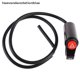 thumbnail image 2 of Interruptor De Motocicleta HE3MX Luz De Peligro Botón Con Cable Vehículo Eléctrico Advertencia De Doble Flash Lámpara De Emergencia Intermitente De Señal Indicadora Roja Accesorios Martijn, 2 of 4